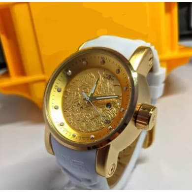 Relogio Promoção pulseira Preto dourador a prova de água Acompanha a Caixa  Pronta Entrega em Aço Resistente a Água