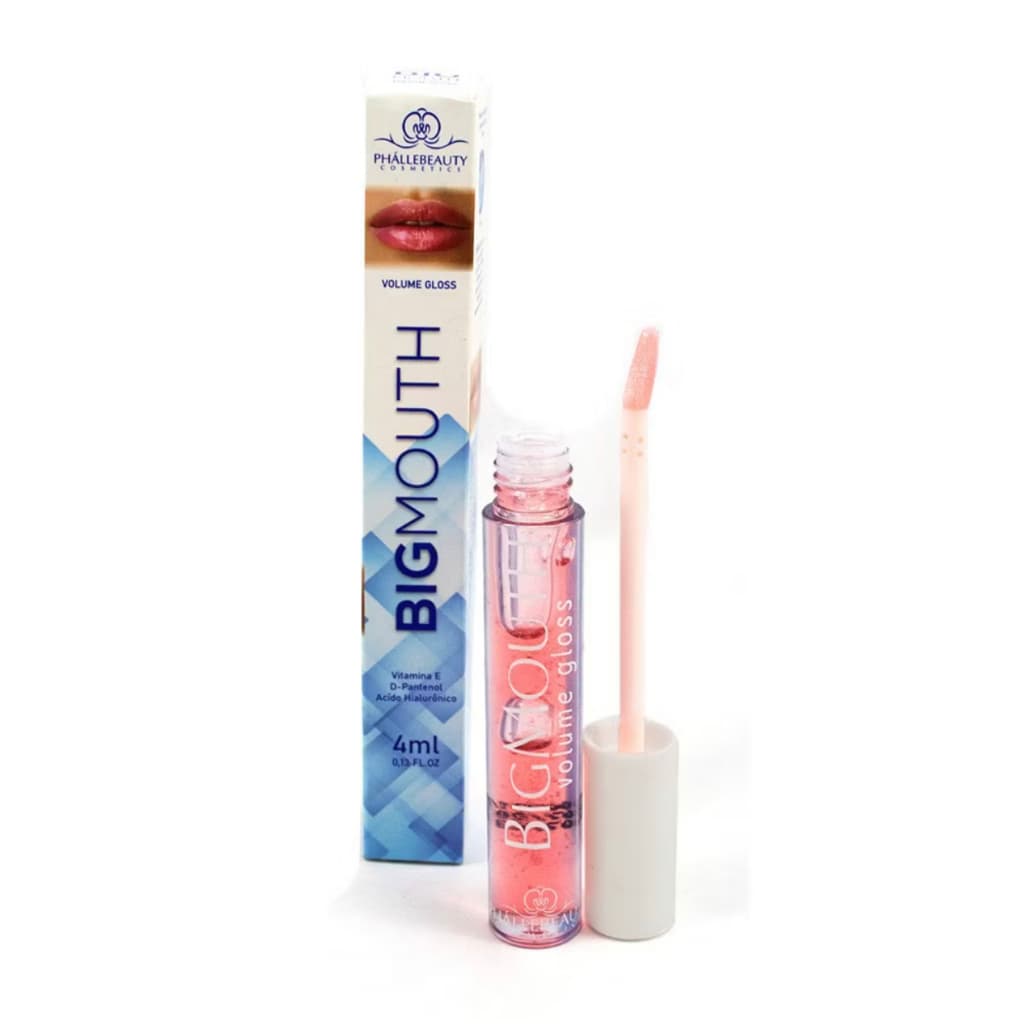 Gloss Big Mouth Phallebeauty Rosa - Maquiagem