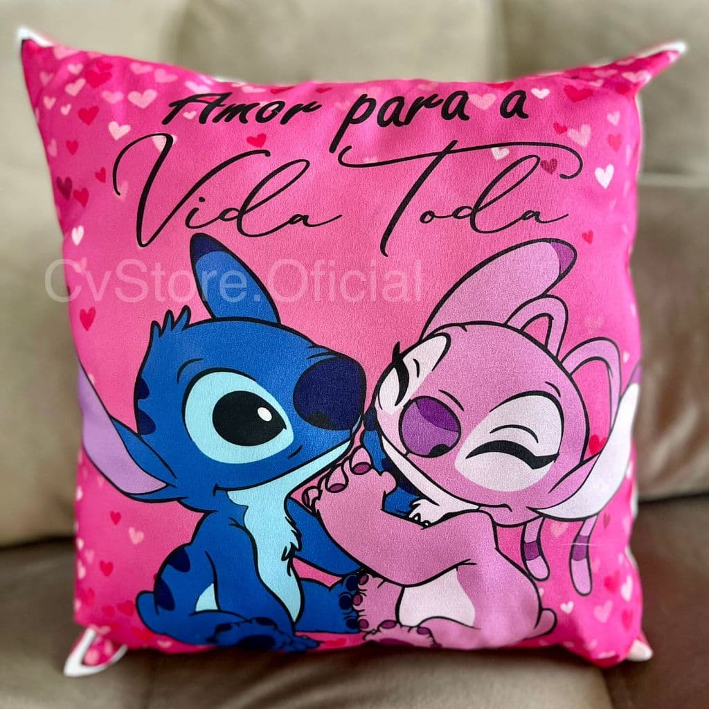 Almofada Cheia Desenho Animado Fofinha Personalizada Decorativa Coleção Moda Fofa Menina Rosa Personagem Personagens