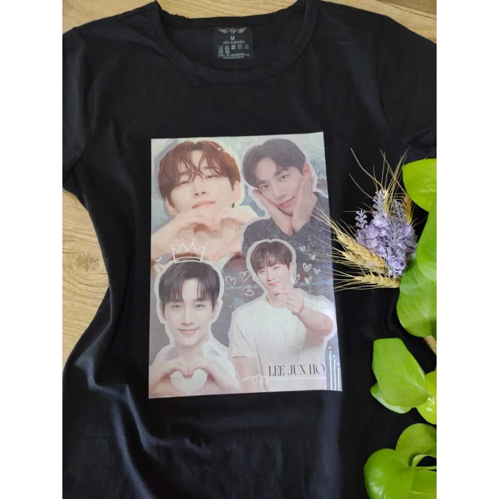 Camiseta Personalizada Lee Jun Ho/ Oppa - Tecido 100% Algodão e Gola Redonda