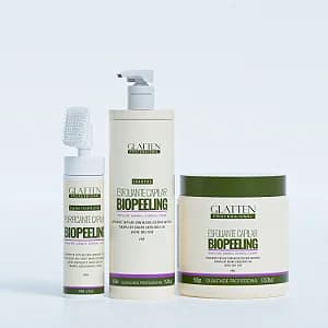 KIT CAPILAR BIOPEELING SHAMPOO, MASCARA E FUIDO