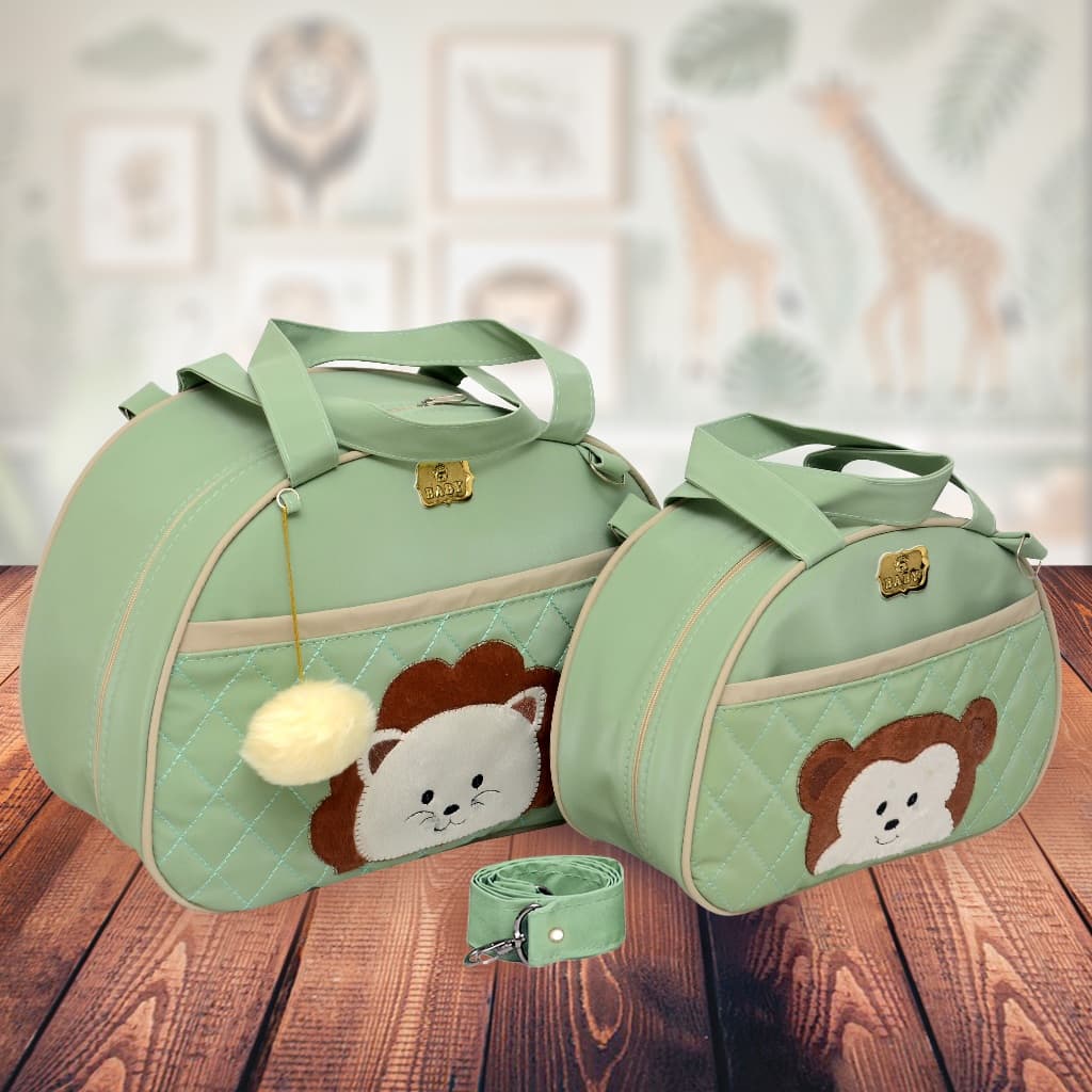 Conjunto Bolsa Mala maternidade 2 Peças Bebê menino Menina