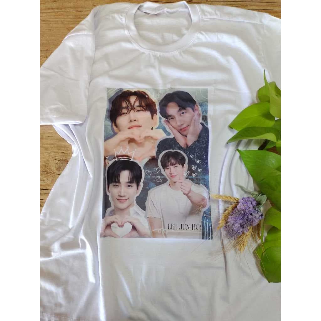 Camiseta Personalizada Lee Jun Ho - 100% Poliéster Gola Redonda