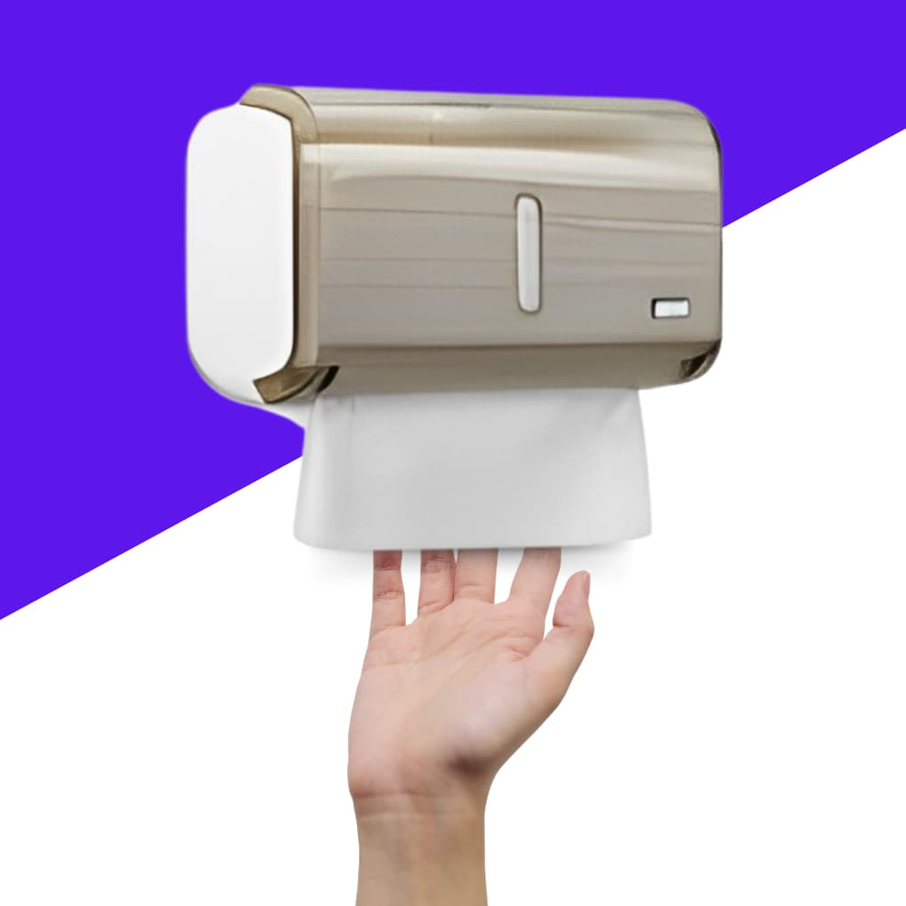 Dispenser Toalheiro P/ Papel Interfolha Cores Variadas