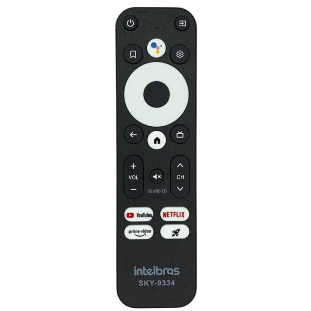 9334 Controle Remoto TV SMARTBOX INTELBRÁS IZY Play 4K sem bluetooth 4140032