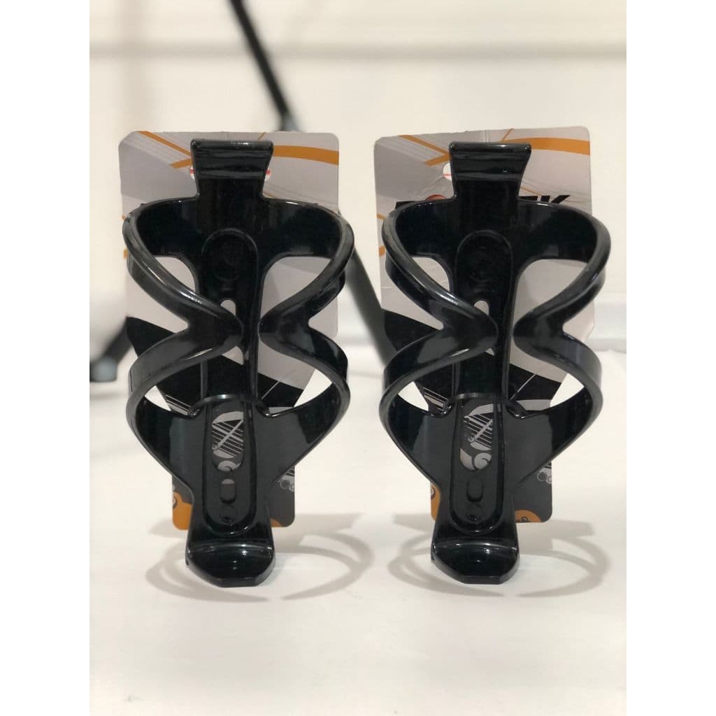 2 Suportes De Garrafa Caramanhola Squeeze Bikes Nylon Preto