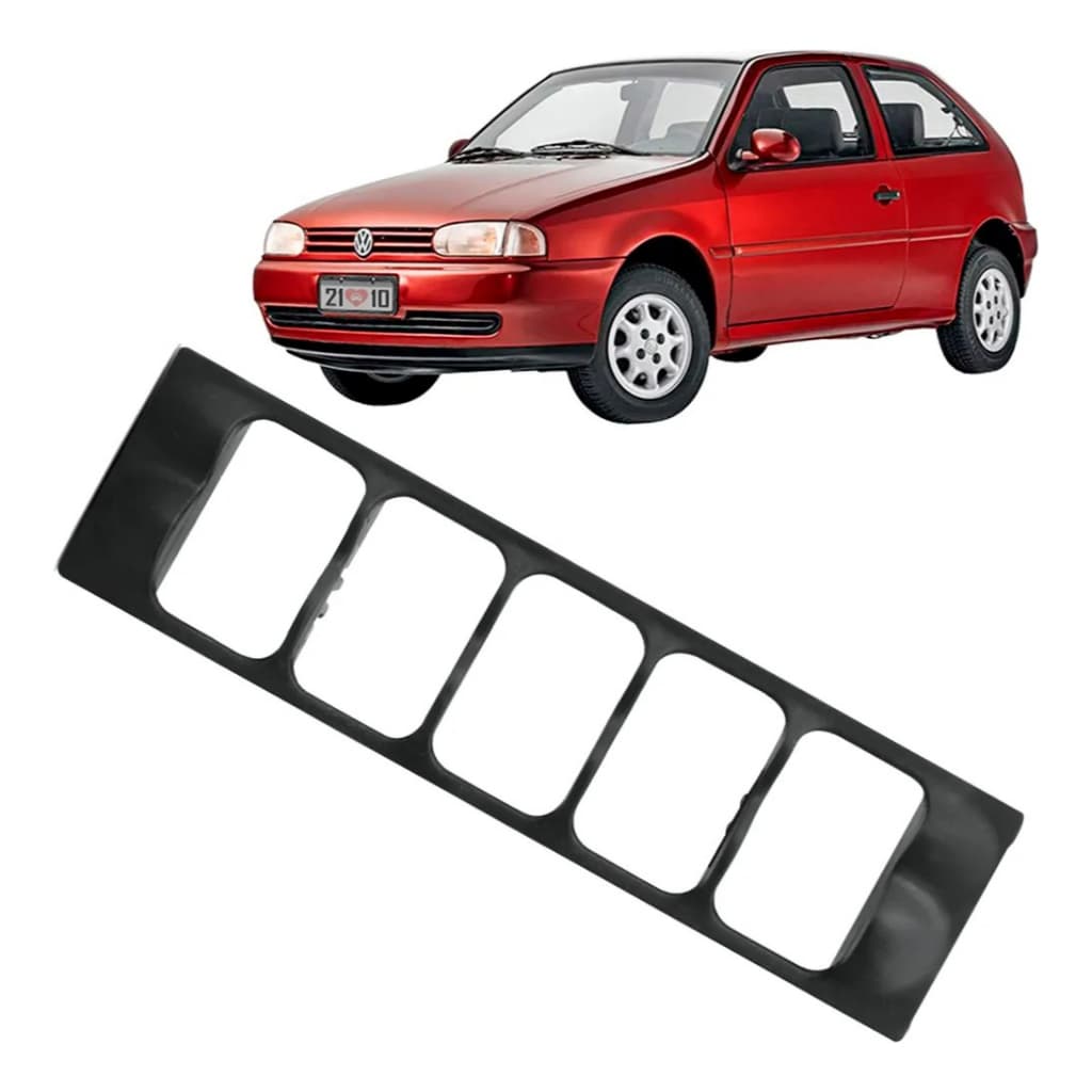 Moldura Painel Botão Vidro Elétrico Gol G2 Bola 1995 1996 97