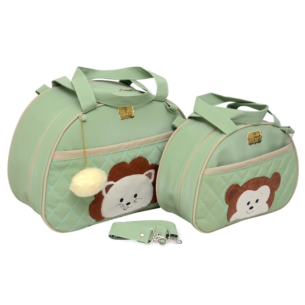 Conjunto de bolsa mala maternidade bebê menino menina 2 peças