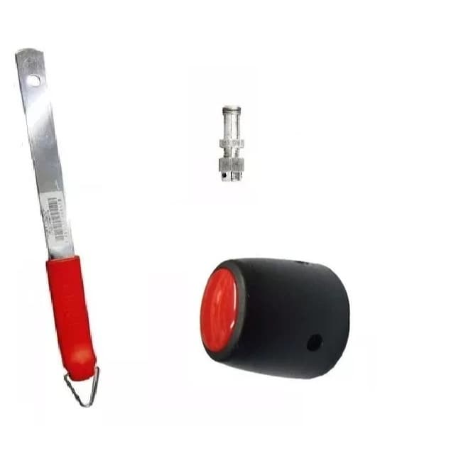 Kit Para Panela De Pressão Clock 4,5 Litros Haste 27 CM+ Pino + Peso kit 3 pçs