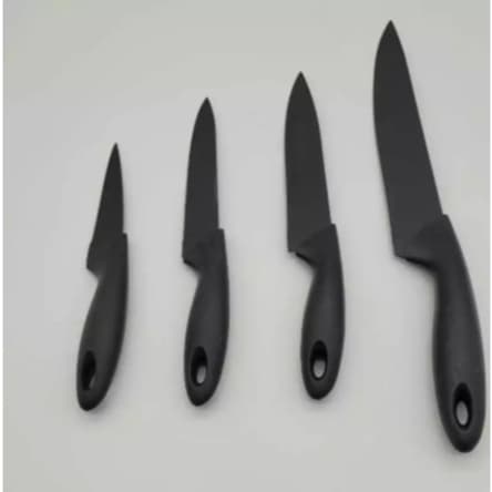 Conjunto De Facas Para Cozinha Com 4 Peças Em Inox Wincy