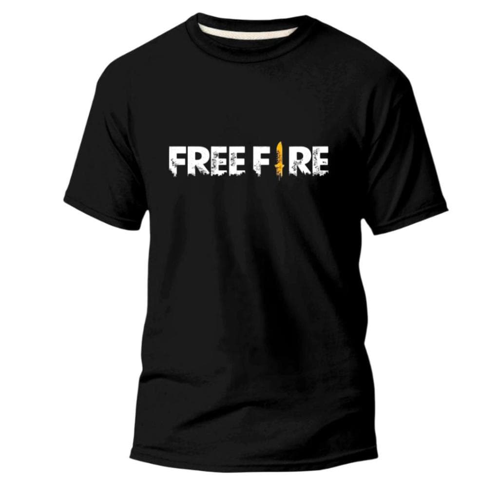 Camisa Camiseta Free Fire Jogo Gamer Camisa Personalizada 100% Algodão Envio Rápido