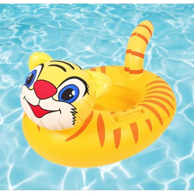 Boia Infantil de PVC boia anel inflável para crianças bebê boia pezinhos para piscina Baby Boat