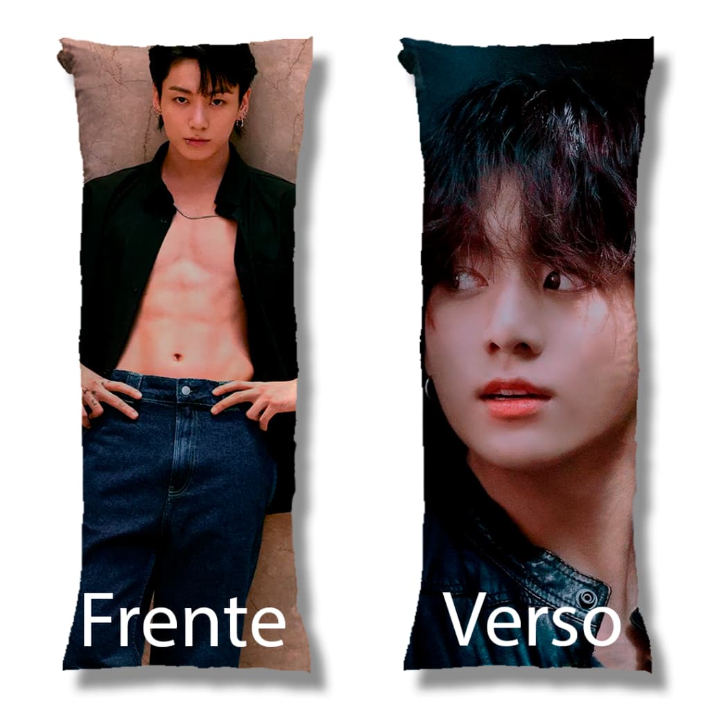 Travesseiro de corpo BTS JK - dakimakura BTS Jeon Jung-kook