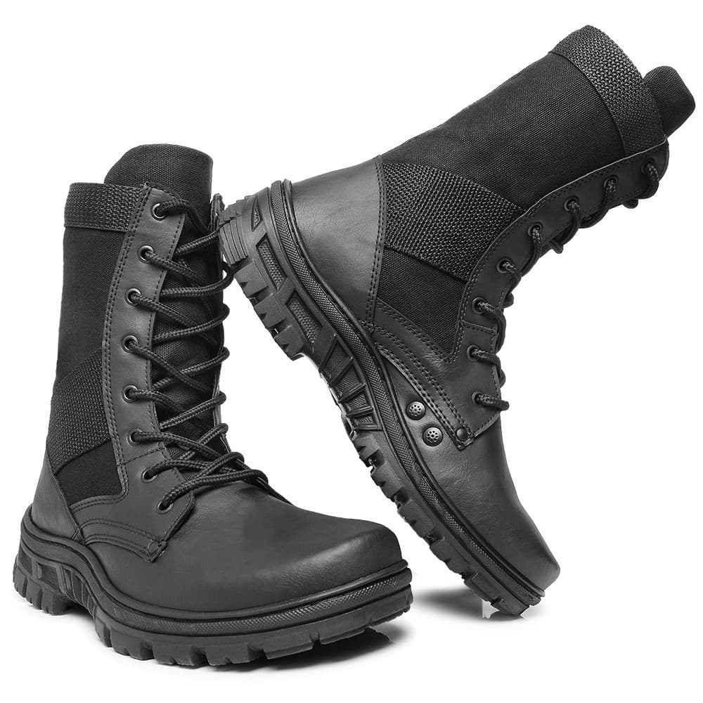 Bota Coturno Tático Exército Militar Tratorado