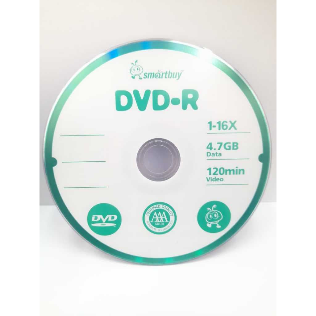 50 Midia Dvd Virgem Smartbuy Verde 4.7Gb 120min Jogos Ps2 Ritek Promoção!