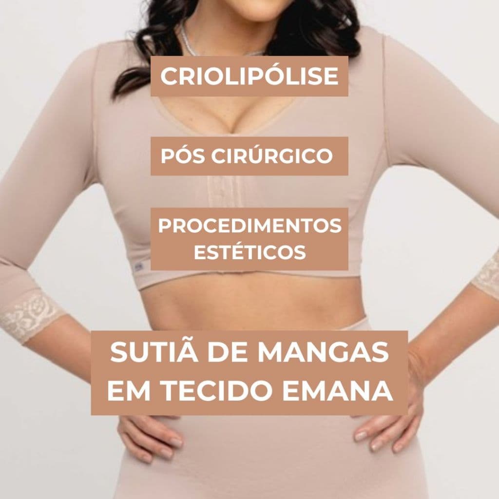 SUTIÃ COM MANGAS 1006-A
