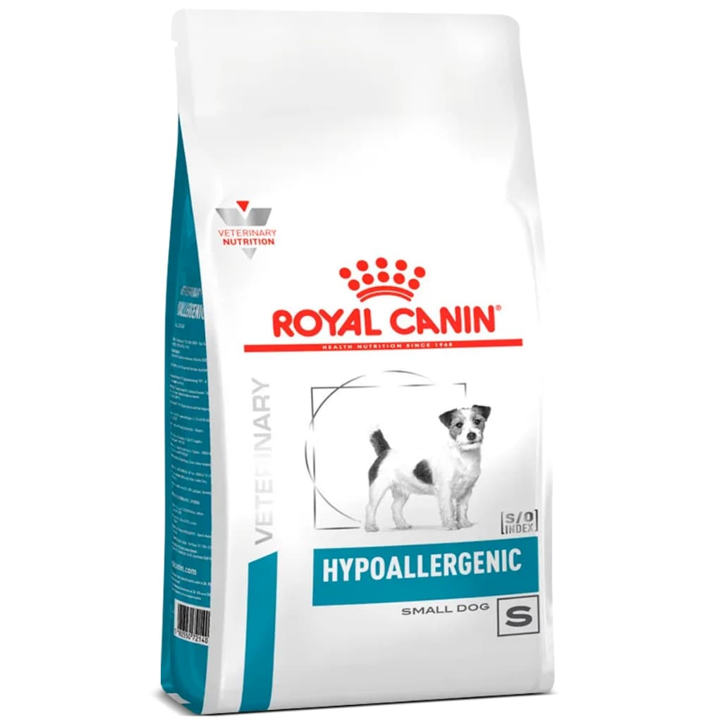 Ração Royal Canin Veterinary Hypoallergenic Small Cães Adultos 7,5Kg