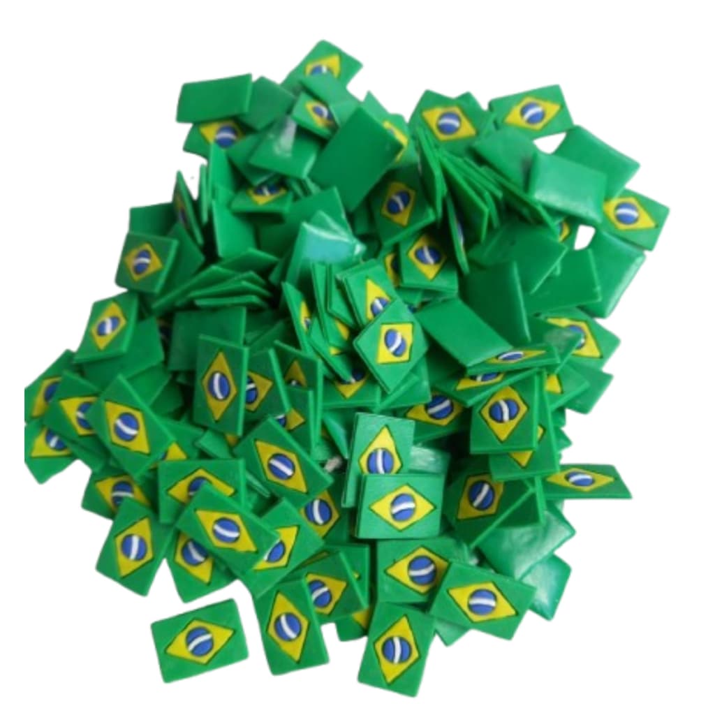 Bandeirinhas Do Brasil Para ALÇAS / TIRAS / CORREIAS De Chinelos E Sandálias
