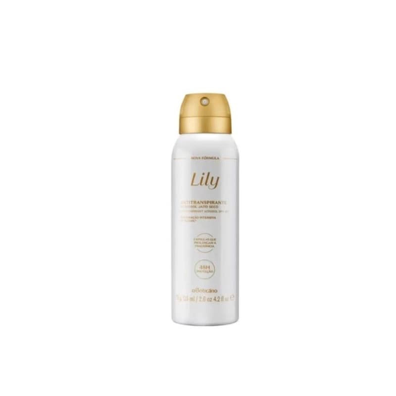 Desodorante Antitranspirante Aerosol Lily 75g/125ML