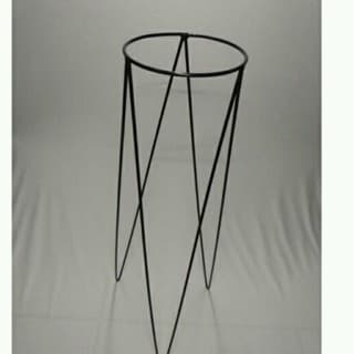 Suporte p/Vaso Tripé Chão G 16X40 Jardinagem 4mm sg