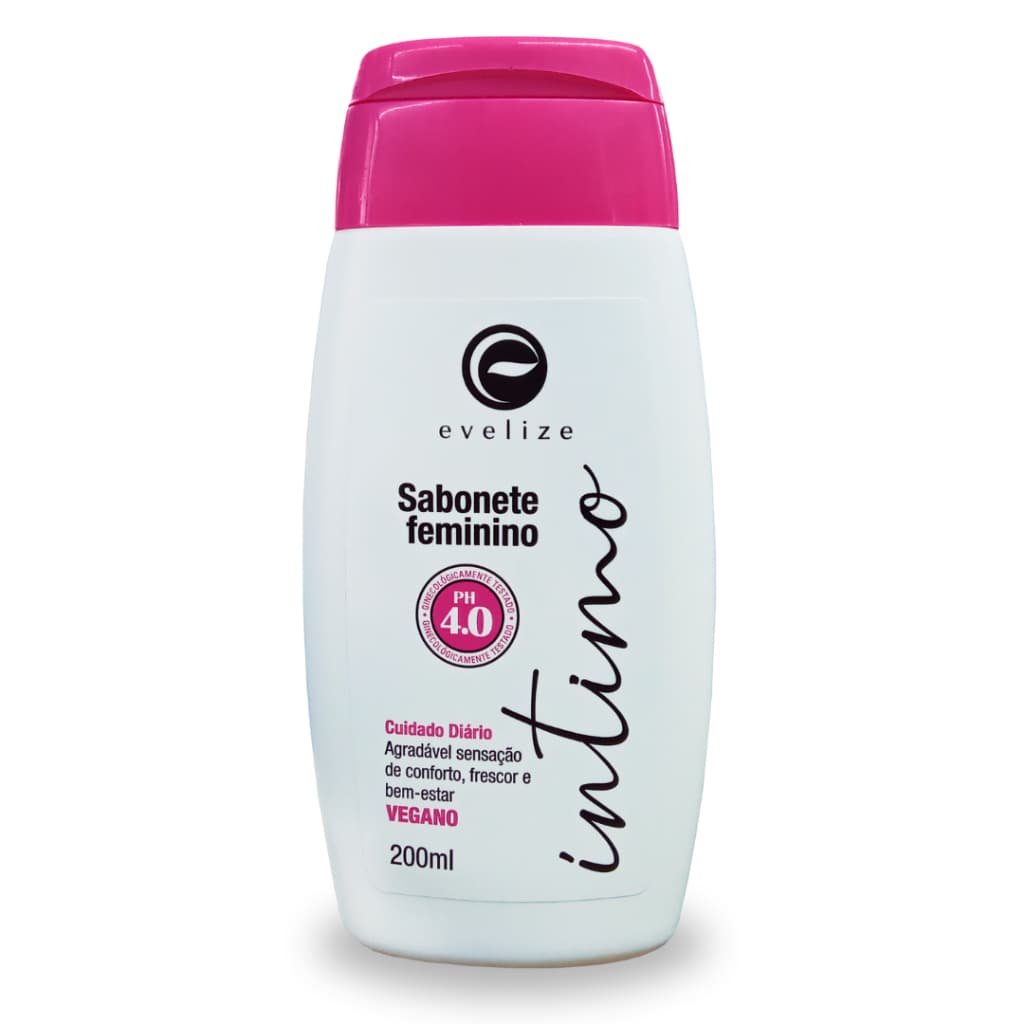 Sabonete Íntimo Feminino 200ml – Evelize - Uso diário e Bem Estar