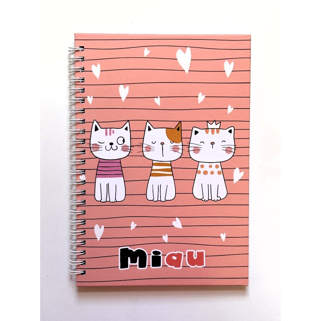 Caderno de Anotações de Gatinho - Papelaria Fofa