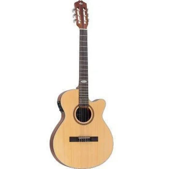 Violão Strinberg Elétrico náilon Flat SL200 Natural Fosco