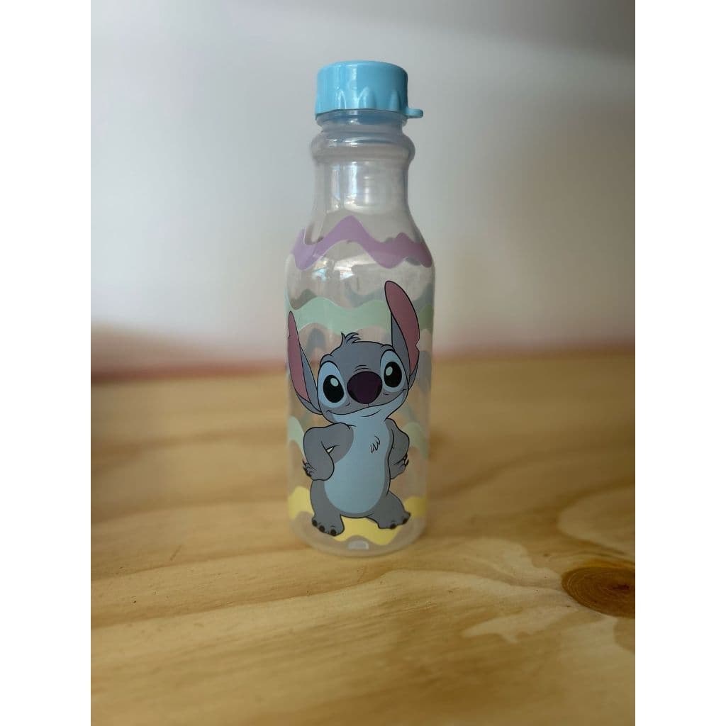 Garrafa de Plástico Retrô 500 ml - Stitch