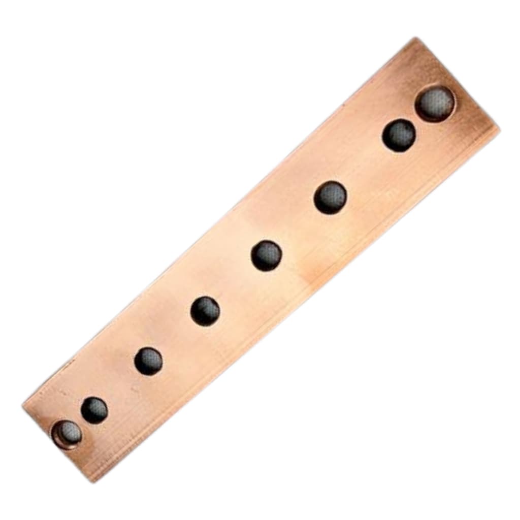 Par De Barramento 100% Cobre 6 Vias