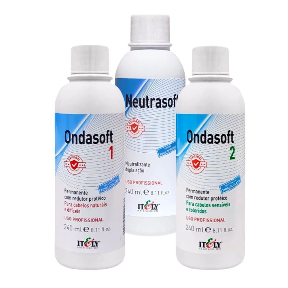 Itely Proshape Kit para Permanente Ondashoft 1 + 2 + Neutrasoft