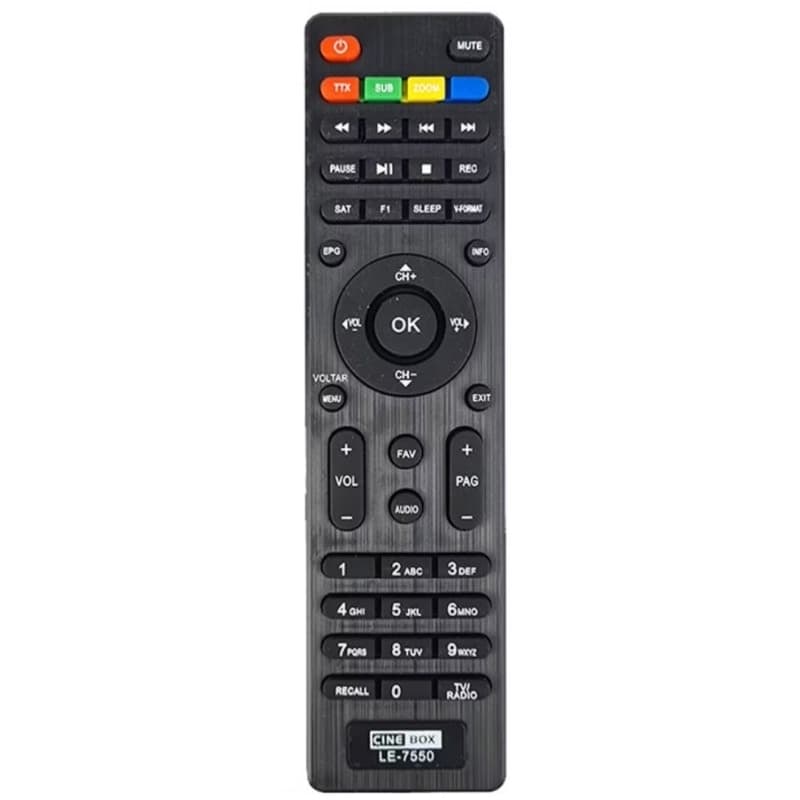 Controle Remoto power Le 7550/SKY 7500 envio 24h
