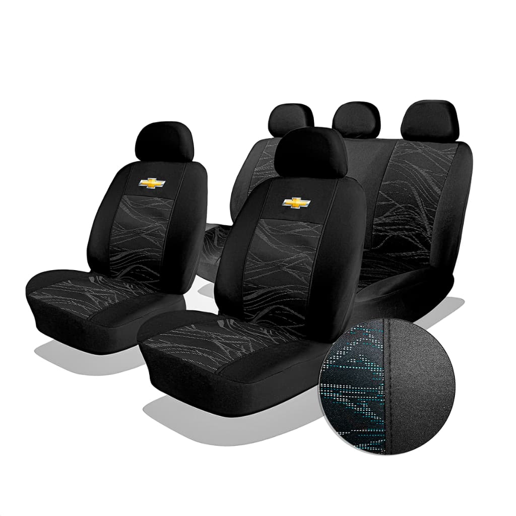 Jogo Capa Banco Carro Estofado Tecido Grosso Chevrolet Celta 2000-2013 - Oferta
