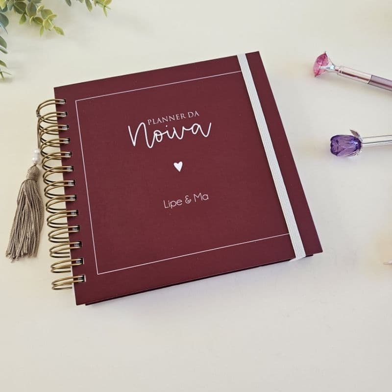 Planner da Noiva  Não Datado Personalizado