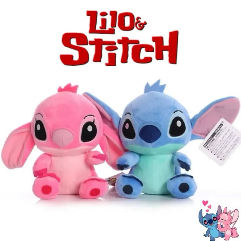 Boneco De Pelúcia Stitch Lilo & Stich Boneco De Pelúcia Para Criança 20cm Anti Alérgico