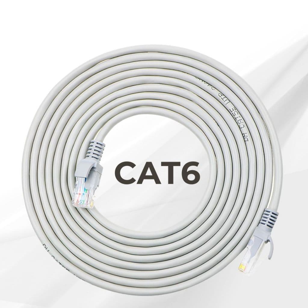 Cabo de Rede RJ45 Cat6 Alta Velocidade para Internet 10M
