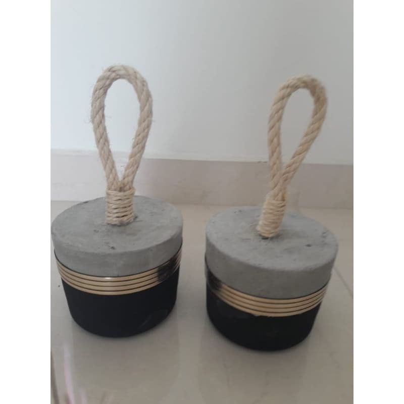 kit com 2 pesos de porta,decoraçao,rustico, enfeite,aparador de porta