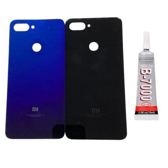 Tampa Traseira De Vidro COLA15ML COMPATIVEL COM  MI 8 Lite (Cola Sortida)