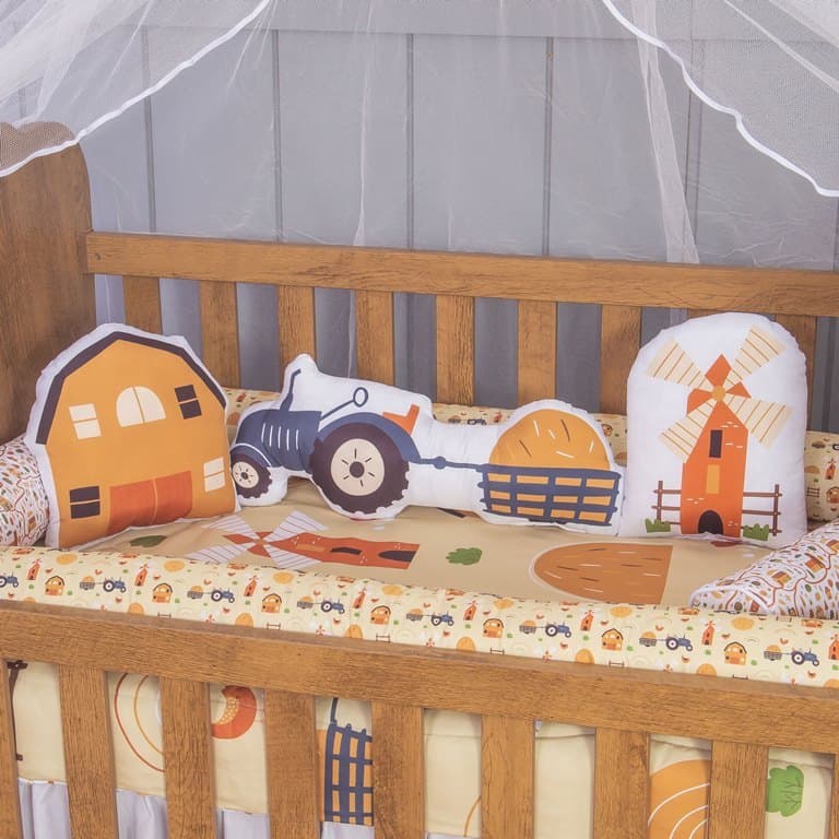 Kit de Almofadas Decorativas Infantil Coleção Village - Linha Specialle