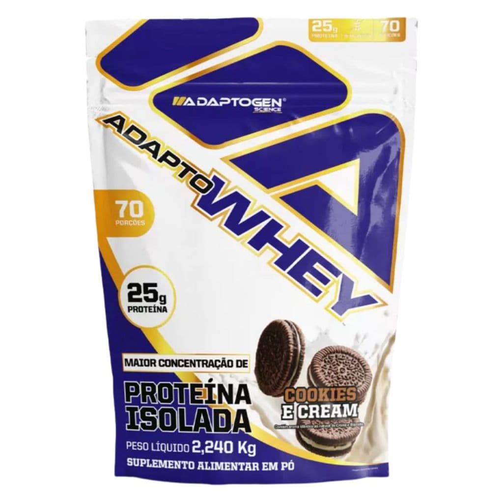 Adapto Whey 3W Suplemento Alimentar Refil 2240g - ADAPTOGEN SCIENCE