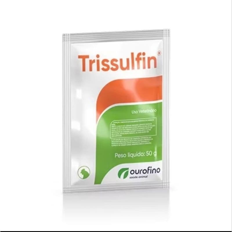 Trissulfin Pó 100g Ourofino Trissulfin para Aves Excelente