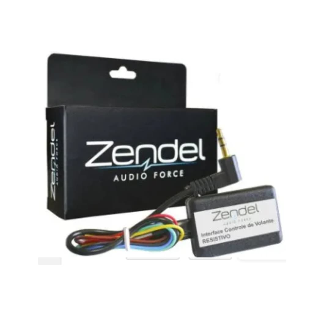 Interface Controle Volante Zendel DIP Connect V4 Comando Som ZD-RT-V4