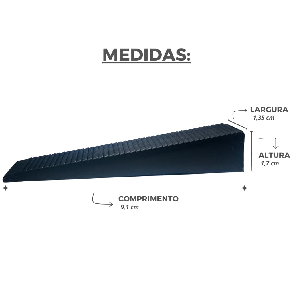 Cunha de nivelamento de Piso ou Porcelanato de 2mm Pacote com 50 Und.