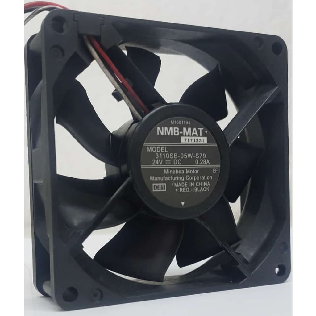 Nmb Mat Fan Cooler 80x80x25mm 24v 0,28a Modelo 3110sb-05w 3fios Sem Led