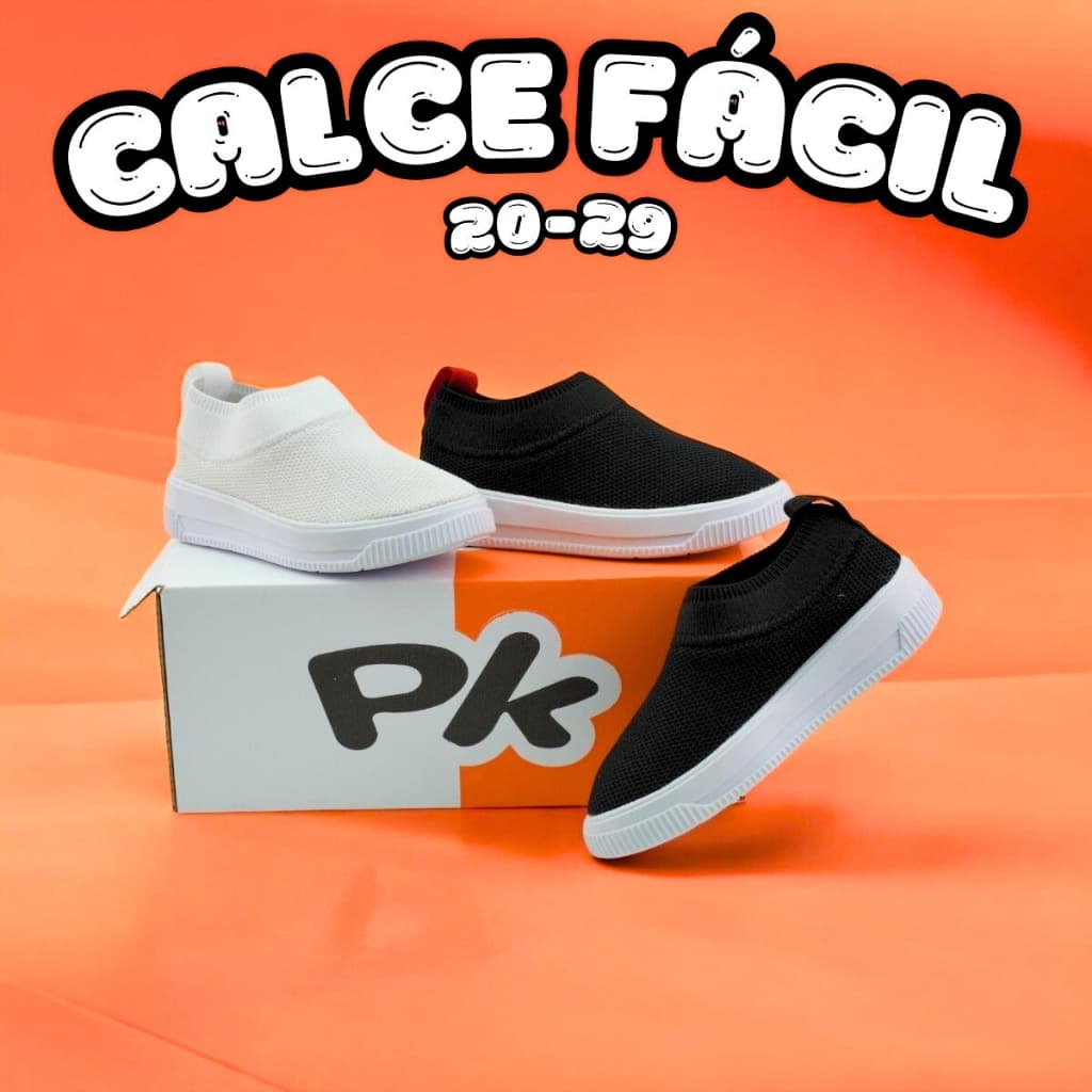 Tênis Baby Meia Menino Leve e Macio! Calce Fácil Promoção Envio Imediato