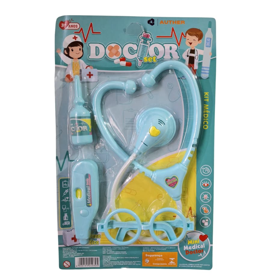 Kit Doutor Médico Infantil