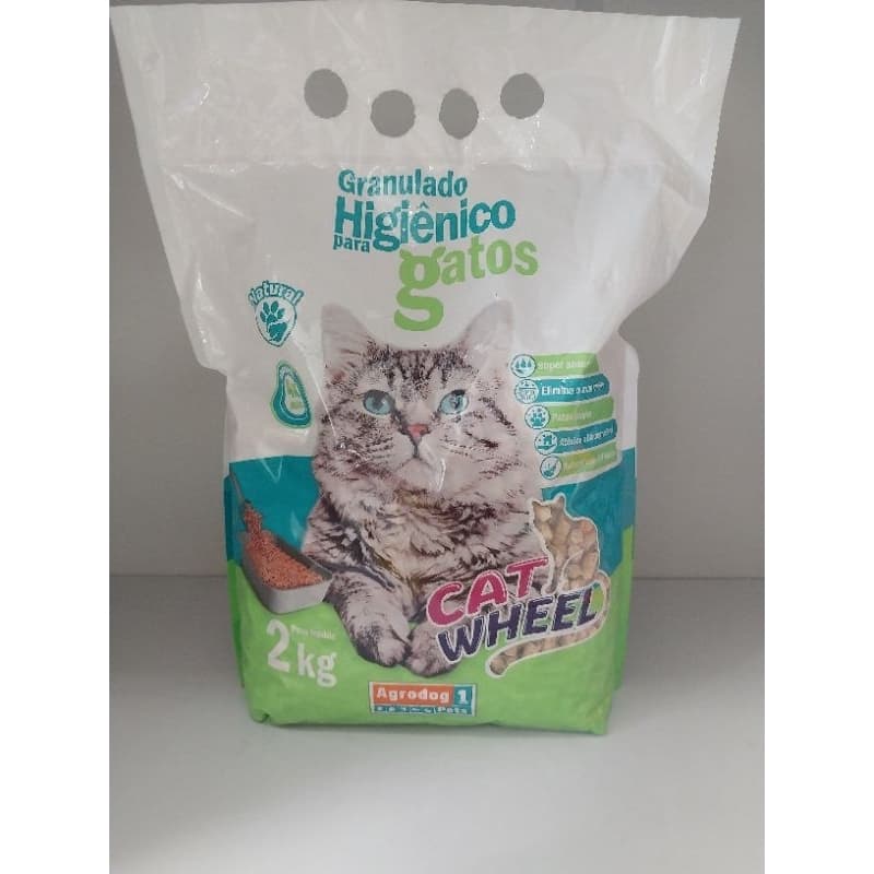 Areia Granulado  Higiênico para gatos 2kg