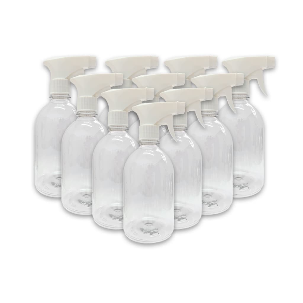 Kit 10 Frascos Borrifador Para Home Spray e Água de Lençol 500ml