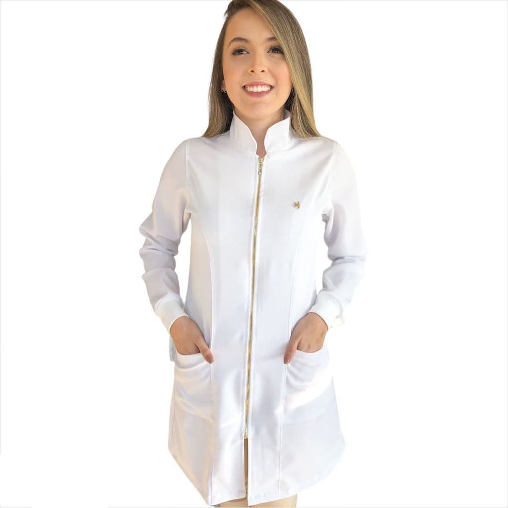 JALECO FEMININO PREMIUM COM ELASTANO