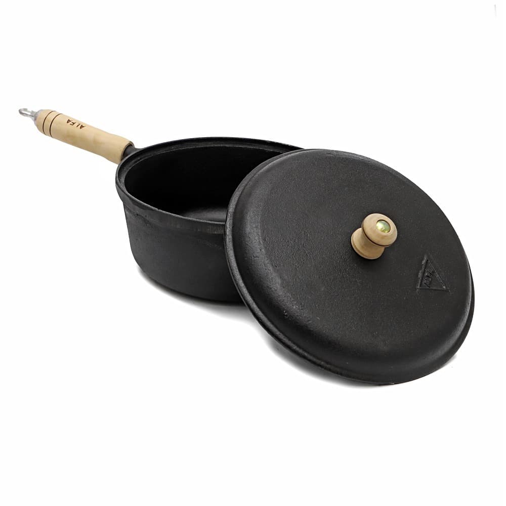 Panela Caçarola Ferro Fundido Mineira 0,7 Litros N. 14