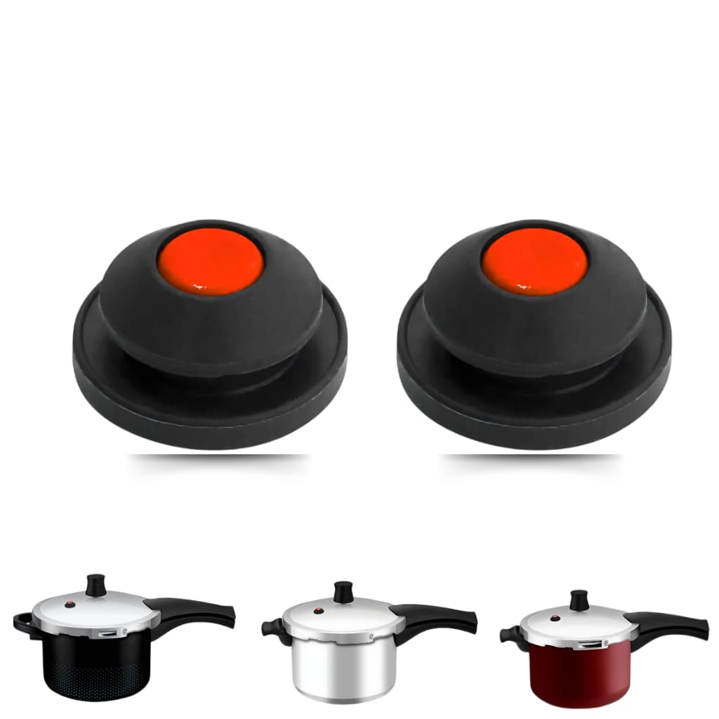 Kit 2 Válvulas Repetitivas De Segurança Para Panela De Pressão Da Rochedo Turbo 3/4,5/7 Litros